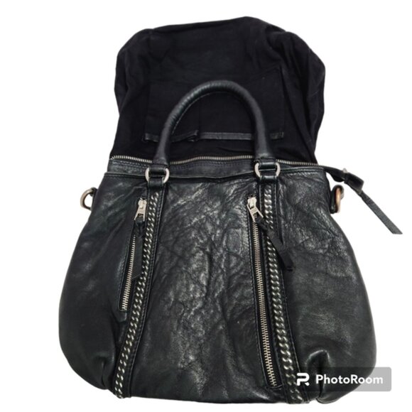 Tyoulip Sisters Lamb Leather women's handbag size OS black - Picture 4 of 11